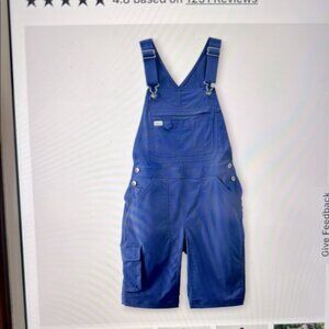 DULUTH TRADING CO. women’s Blue Heirloom Gardening shirt overalls. Size M.